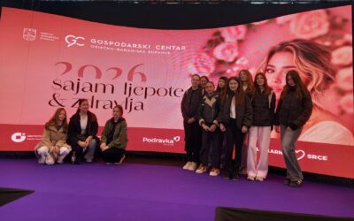 Terenska nastava B1  UZ Kozmetičarske grupe na Sajam ljepote i zdravlja