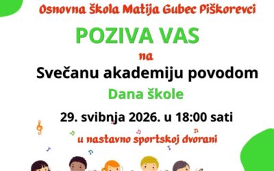 Pozivnica za Dan škole