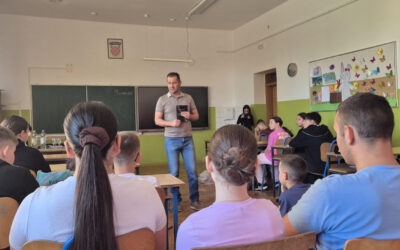 Predavanje gospodina Marijana Gubine u sklopu projekta „Mirotvorac“